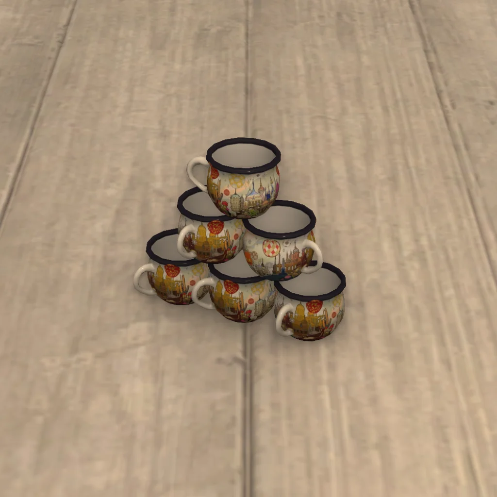 Authentic Ul'dahn Mug Tower