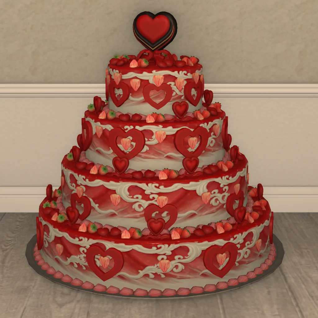 Rolanberry Valentione Cake