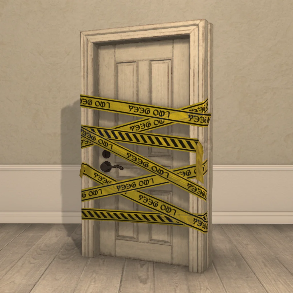 No-entry Door Partition