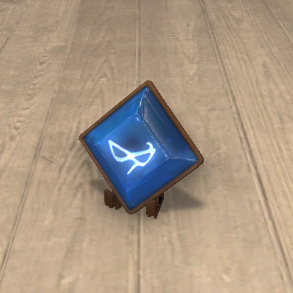 Blue Mage Display Crystal