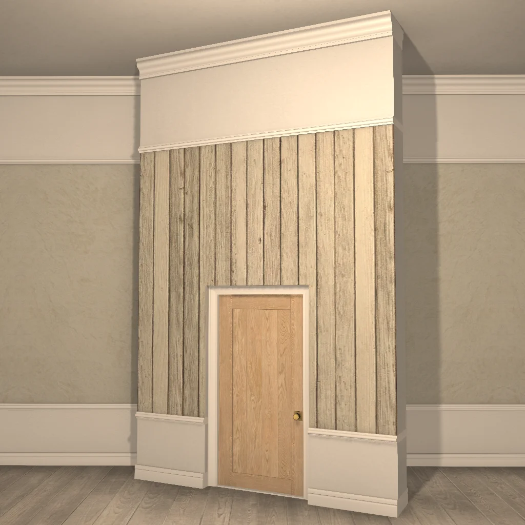 Minimalist Partition Door