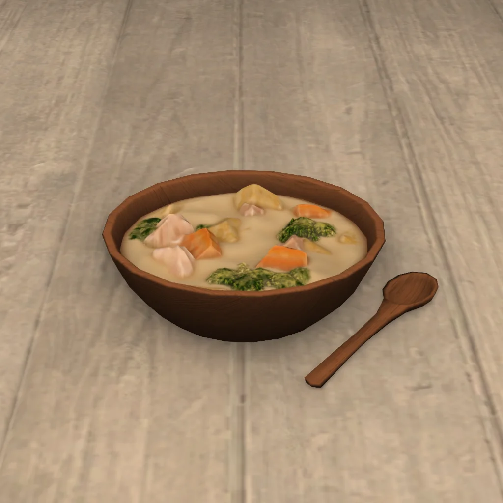 Steaming Stew Bowl
