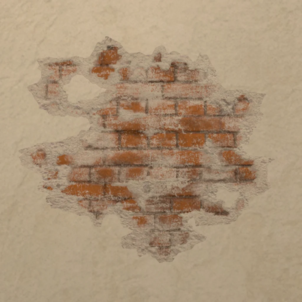 Peeling Wallpaper Sticker