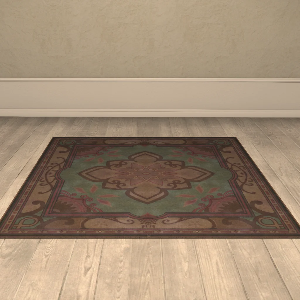 Green Corvosi Carpet