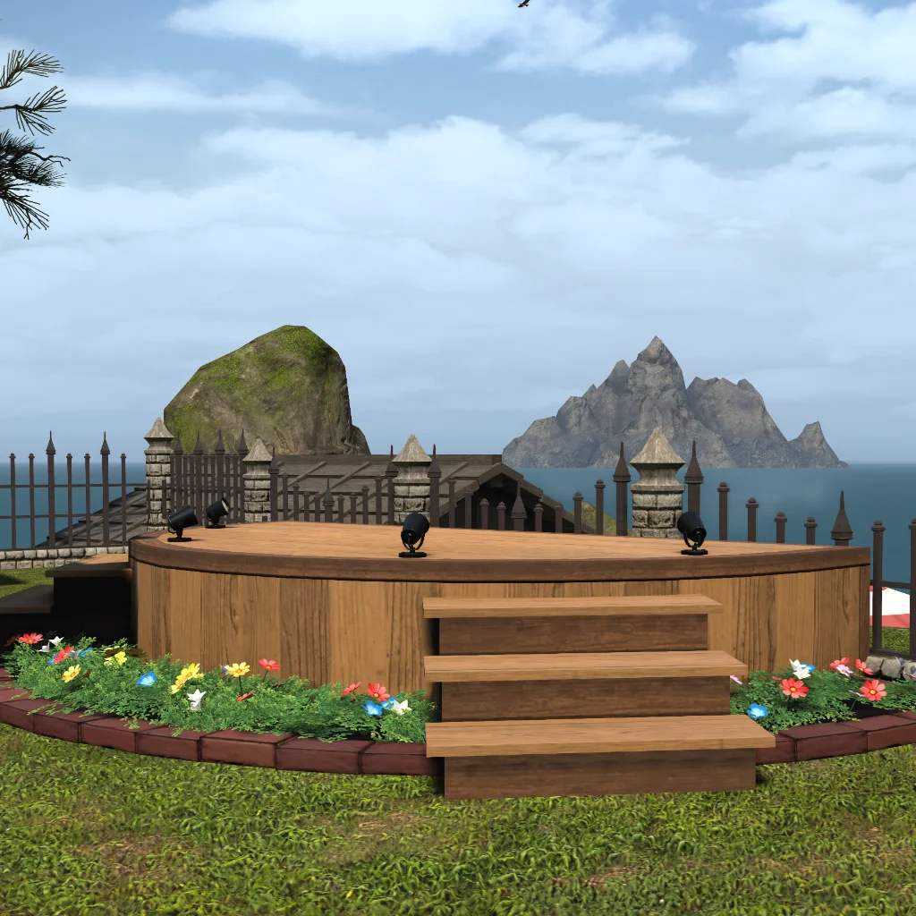 Semicircular Outdoor Stage
