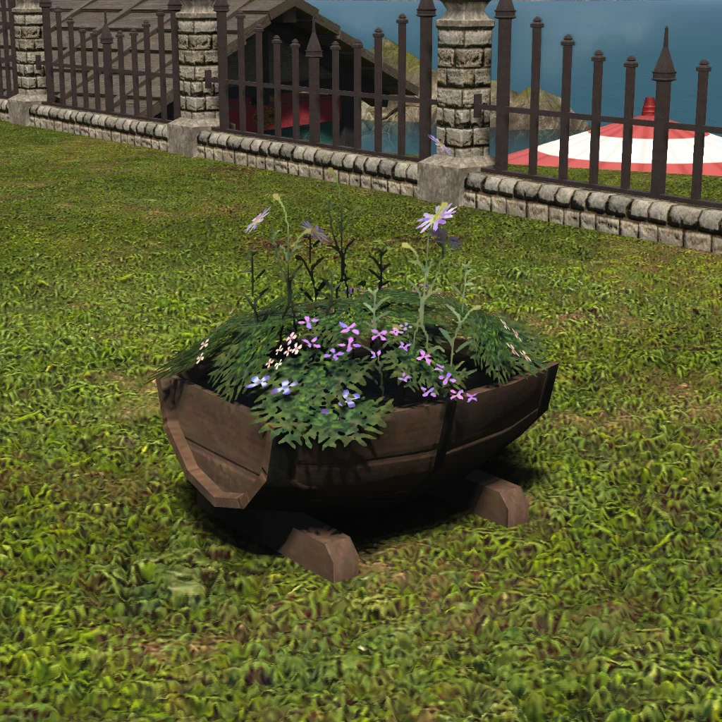 Half Barrel Planter