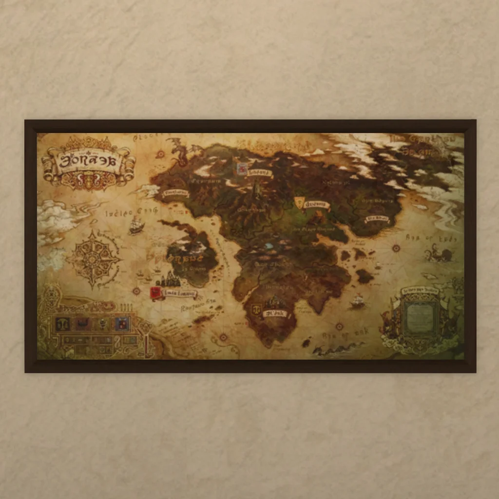 Eorzean Map