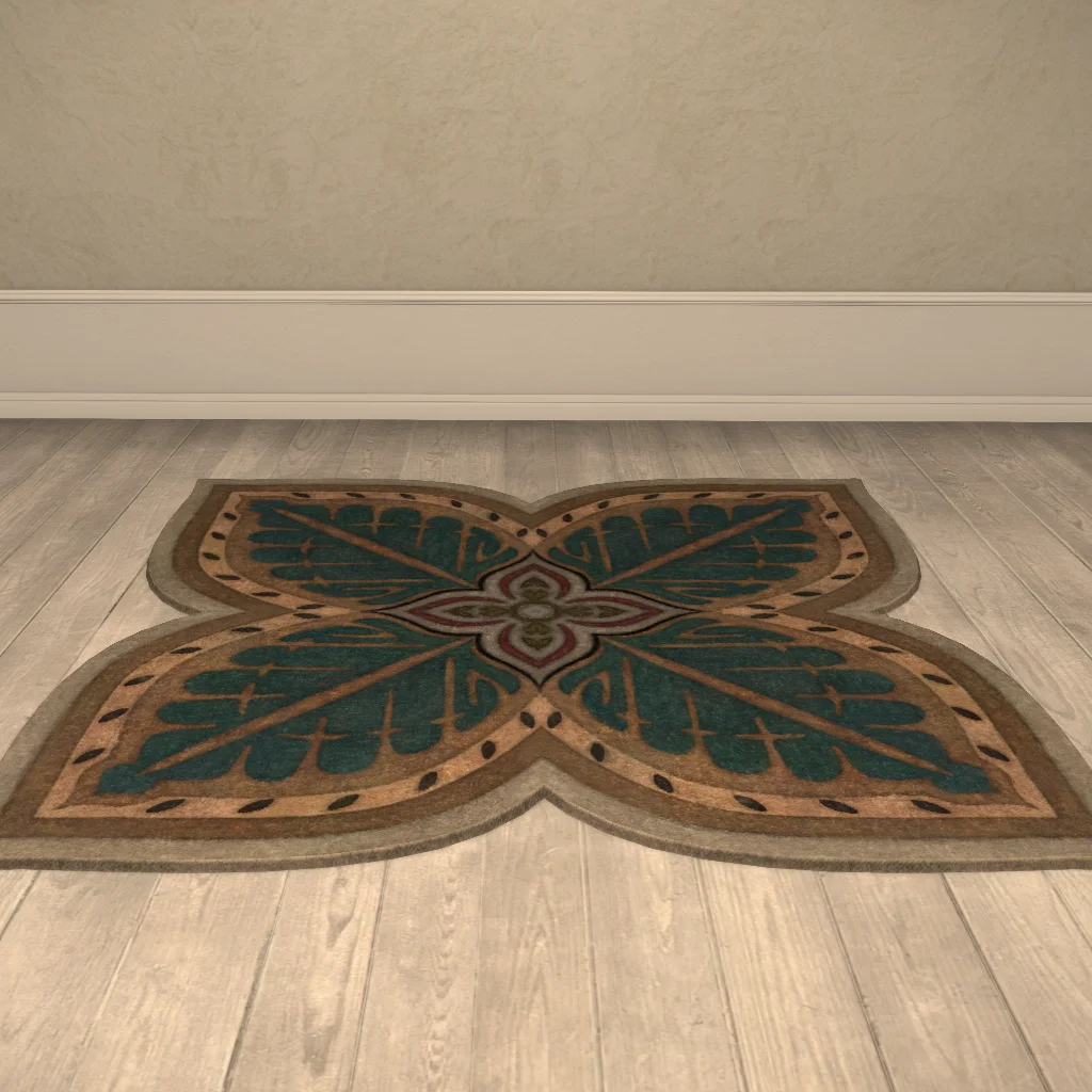 Oasis Leaf Rug