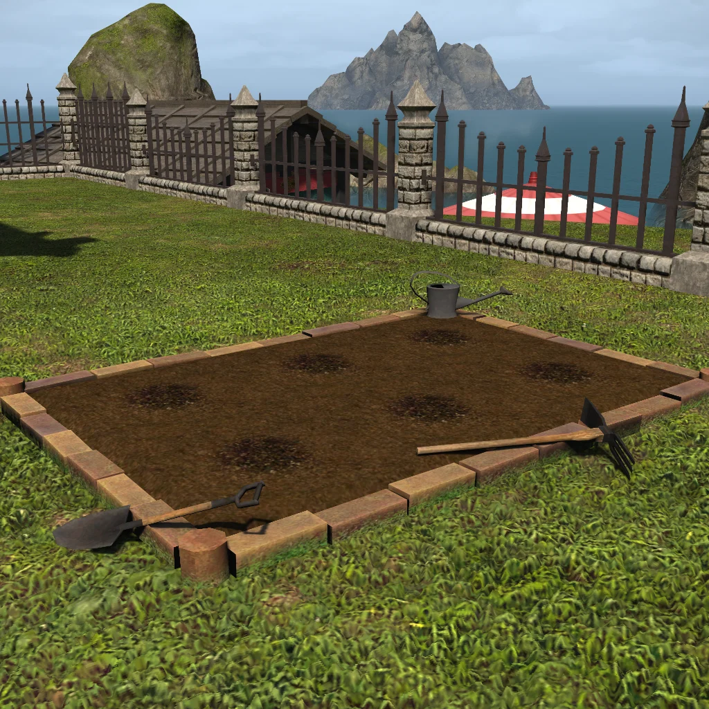 Oblong Garden Patch