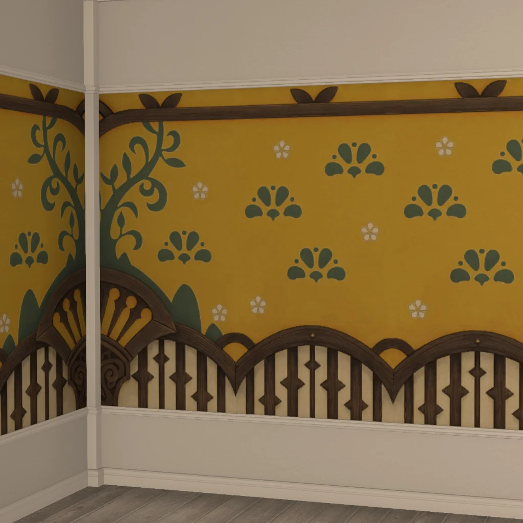 Serpent Interior Wall