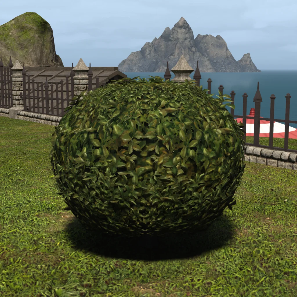 Rounded Shrub
