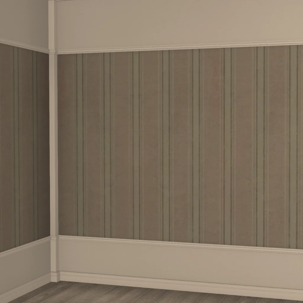 Striped Interior Wall
