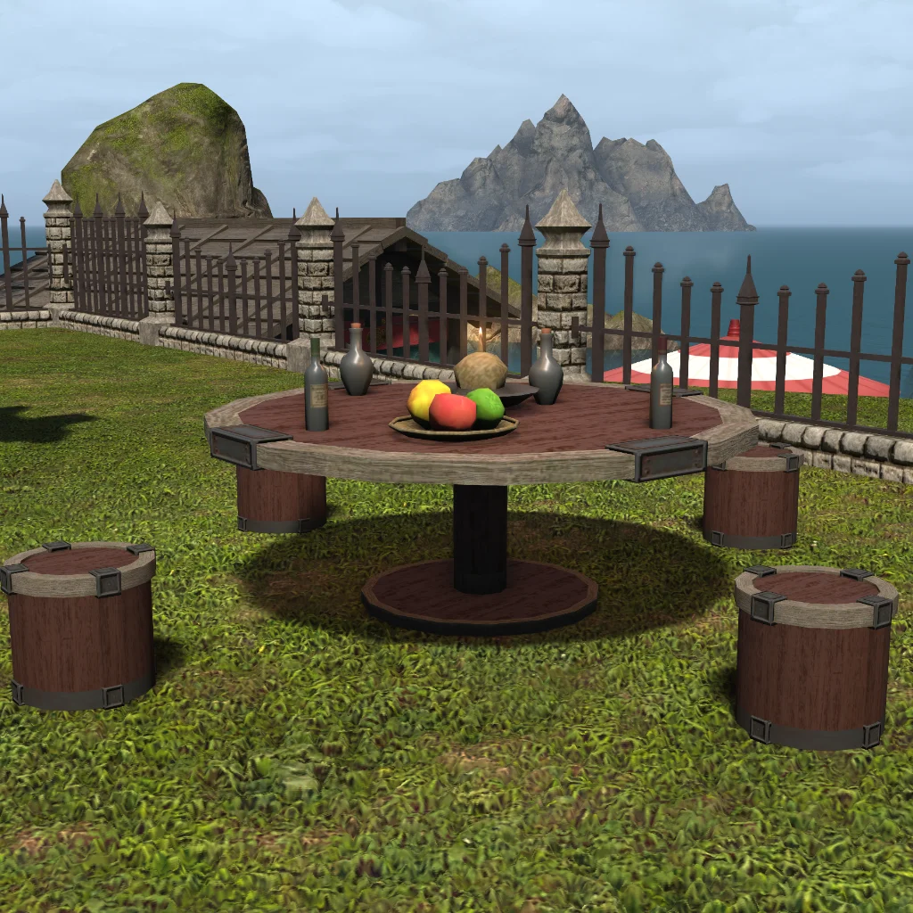 Riviera Garden Table Set