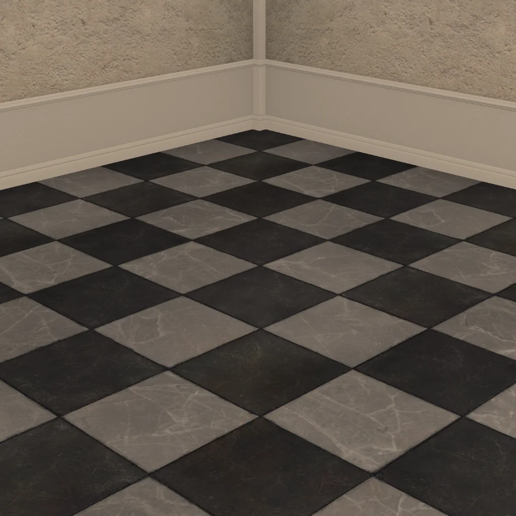 Monochrome Flooring